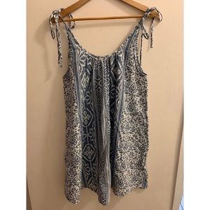 Madewell Tribal Print Sundress/beach cover up